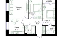 Продажа 3-комнатной квартиры, 85 м² в Астане