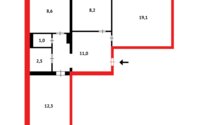 Продажа 3-комнатной квартиры, 64 м² в Караганде - фото 19