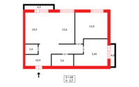 Продажа 3-комнатной квартиры, 68 м² в Караганде - фото 11