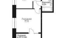 Продажа 1-комнатной квартиры, 41 м² в Алматы