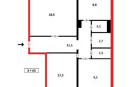 Продажа 3-комнатной квартиры, 64 м² в Караганде - фото 10
