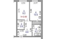 Продажа 2-комнатной квартиры, 33.8 м² в Алматы - фото 5
