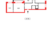 Продажа 4-комнатной квартиры, 80 м² в Караганде - фото 22