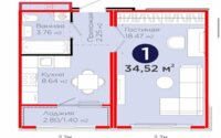 Продажа 1-комнатной квартиры, 35 м² в Астане - фото 9