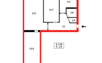Продажа 3-комнатной квартиры, 59 м² в Караганде - фото 15
