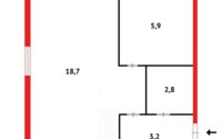 Продажа 1-комнатной квартиры, 32 м² в Темиртау - фото 10