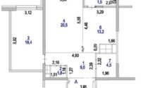 Продажа 2-комнатной квартиры, 69 м² в Алматы