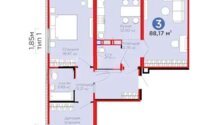 Продажа 3-комнатной квартиры, 88 м² в Астане - фото 4