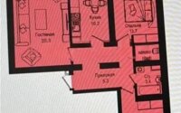 Продажа 3-комнатной квартиры, 79 м² в Астане
