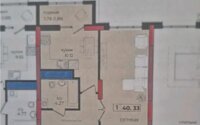 Продажа 2-комнатной квартиры, 42 м² в Астане