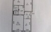 Продажа 3-комнатной квартиры, 63.9 м² в Астане