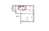 Продажа 1-комнатной квартиры, 41.6 м² в Астане - фото 3