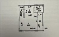 Продажа 1-комнатной квартиры, 37.6 м² в Астане