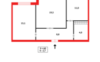 Продажа 2-комнатной квартиры, 60 м² в Караганде - фото 12
