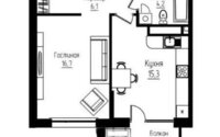 Продажа 2-комнатной квартиры, 43.4 м² в Алматы - фото 4