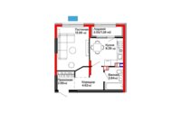 Продажа 1-комнатной квартиры, 35.11 м² в Алматы