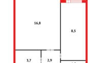 Продажа 1-комнатной квартиры, 35 м² в Караганде - фото 8