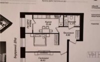 Продажа 2-комнатной квартиры, 60.6 м² в Астане