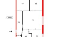 Продажа 3-комнатной квартиры, 53 м² в Темиртау - фото 14