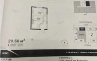 Продажа 1-комнатной квартиры, 29.56 м² в Алматы