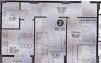 Продажа 2-комнатной квартиры, 63 м² в Астане