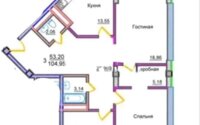 Продажа 3-комнатной квартиры, 107 м² в Астане - фото 3