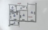 Продажа 2-комнатной квартиры, 48.4 м² в Алматы