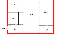 Продажа 2-комнатной квартиры, 42 м² в Караганде - фото 7