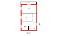 Продажа 2-комнатной квартиры, 54 м² в Темиртау - фото 12
