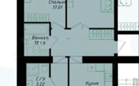 Продажа 3-комнатной квартиры, 87.3 м² в Астане
