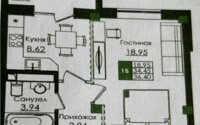 Продажа 1-комнатной квартиры, 36.4 м² в Астане