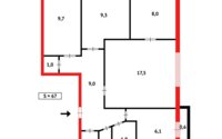 Продажа 4-комнатной квартиры, 68 м² в Темиртау - фото 15