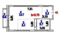 Продажа 1-комнатной квартиры, 26 м² в Астане - фото 4
