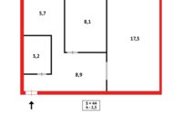 Продажа 2-комнатной квартиры, 42 м² в Темиртау - фото 11