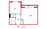 Продажа 1-комнатной квартиры, 32 м² в Караганде - фото 6