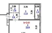 Продажа 1-комнатной квартиры, 41.1 м² в Астане - фото 6