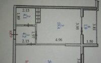 Продажа 1-комнатной квартиры, 56.4 м² в Алматы