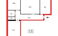 Продажа 3-комнатной квартиры, 63 м² в Караганде - фото 14