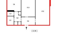 Продажа 2-комнатной квартиры, 49 м² в Темиртау - фото 8