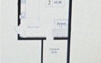 Продажа 2-комнатной квартиры, 62 м² в Астане