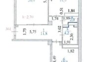 Продажа 2-комнатной квартиры, 69.3 м² в Астане - фото 4