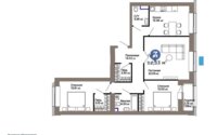 Продажа 3-комнатной квартиры, 93 м² в Астане