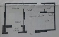 Продажа 2-комнатной квартиры, 55 м² в Караганде