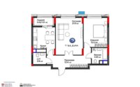 Продажа 2-комнатной квартиры, 69.23 м² в Астане