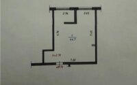 Продажа 1-комнатной квартиры, 45 м² в Алматы