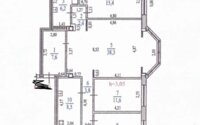Продажа 4-комнатной квартиры, 117 м² в Алматы