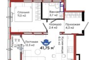 Продажа 2-комнатной квартиры, 42 м² в Астане - фото 3