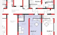 Продажа 2-комнатной квартиры, 49.21 м² в Алматы