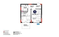 Продажа 1-комнатной квартиры, 40 м² в Астане