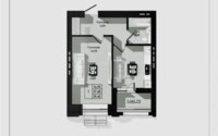 Продажа 1-комнатной квартиры, 39.45 м² в Астане